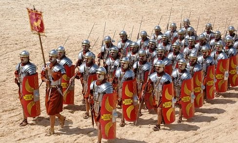 roman army dress